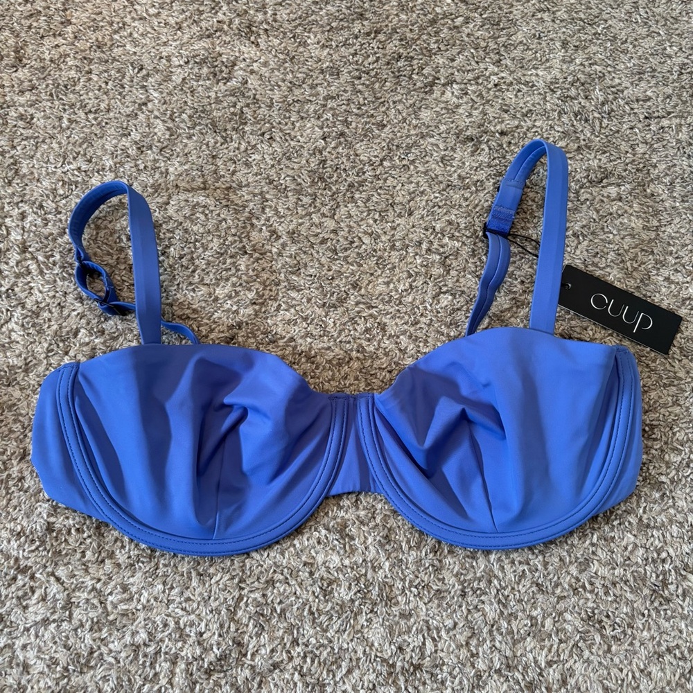 CUUP Royal Blue Underwire Bikini Top